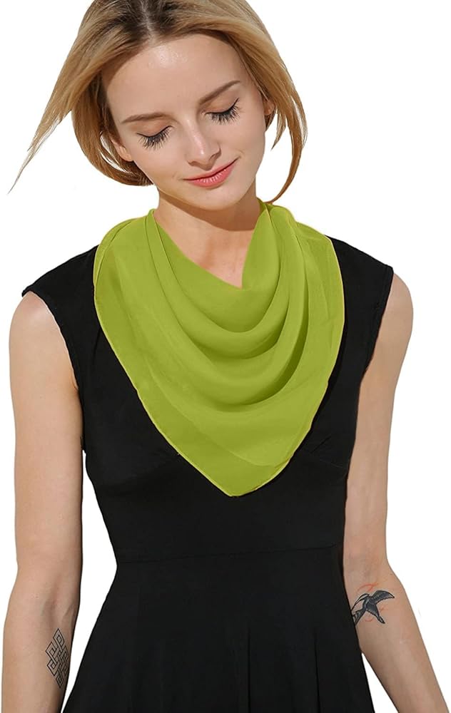 【MARKAWARE】SCARF - SILK CHIFFON MARKAWARE】SCARF - SILK CHIFFON MARKAWARE】SCARF - SILK